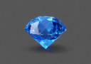 Blue Crystal Gemstone Icon